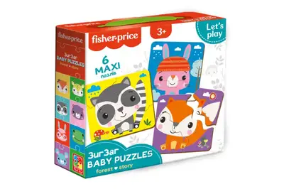 Бебі пазли ЗигЗаг 'Fisher-Price. Forest story' VT1722-08 (укр) купити