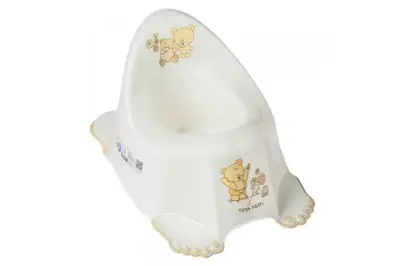 Горщик музичний "Ведмедики" з протиковзною гумою (біла-перлина) PO-046-118 TEGA купити