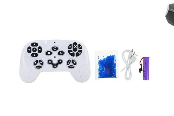 Інтерактивна собака QF660-2 на радіокеруванні,з акумулятором,USB,з музикою,світлом,ходить,танцює,коробка 38x20x22см купити недорого в Україні, фото 3