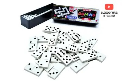 Настільна гра "Доміно" класичне в пластиковій коробці 5276 Maximus купити