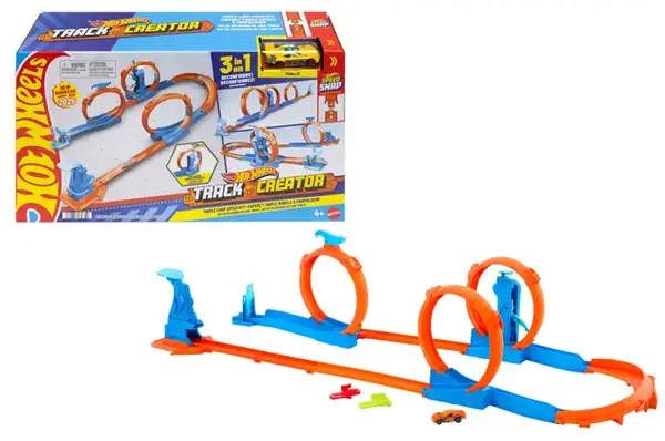 Трек JDW39 "Потрійна петля" серії "Track Creator" HOT WHEELS KID купити
