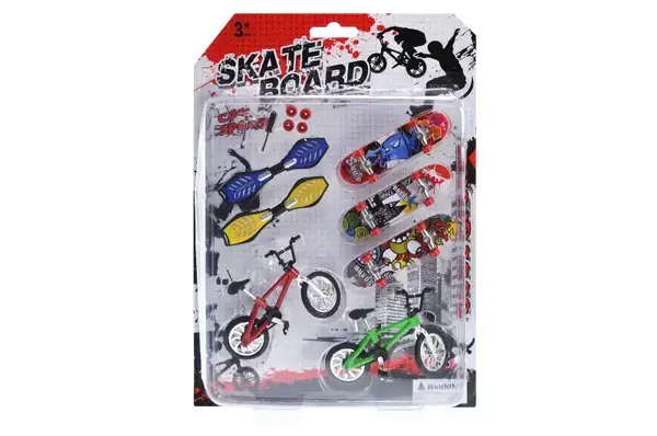 Ігровий набір 2356-34 "Fingerboard Skate+BMX" на блістері р.32x23x4 см YG Toys купити