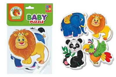 Пазли фомові "Зоопарк" VT1106-80 VladiToys купити
