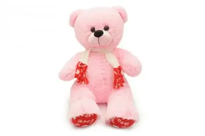 Ведмедик В147/4 рожевий 90 см VikNat купити