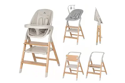 Стілець для годування CRL-16701 "Ergo" Linen Beige MOQ CARRELLO купити