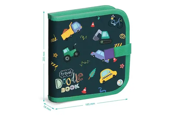Дорожній набір для малювання "Транспорт" 301046 DoDo купити недорого в Україні, фото 2