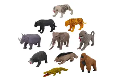 Стретч-іграшка у вигляді тварини серії "LEGEND OF ANIMALS МАКСІ" – ХИЖАКИ ДЖУНГЛІВ 30/CN23 (у диспл.) #SBABAM купити