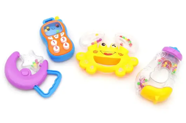 Набір брязкалець 999-44 в кульку 4шт. р.21,5x26x6 см YG Toys купити