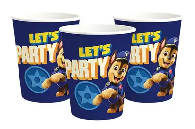Паперові одноразові стакани 24392 Paw Patrol "Чейз" сині, 250 ml (6 шт) ТМ "funmi" Паперові одноразові стакани 24392 Paw Patrol "Чейз" сині, 250 ml (6 шт) ТМ "funmi" купити