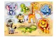 Сортер-вкладиш Puz-88742 "Африканські тварини" дерев'яний PuzzleOk купити недорого в Україні, фото 60516