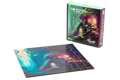 Пазл Puz3490 "Ліс" дерев'яний, 130 елем. Розмір пазла 295x295 мм PuzzleOK Пазл Puz3490 "Ліс" дерев'яний, 130 елем. Розмір пазла 295x295 мм PuzzleOK купити