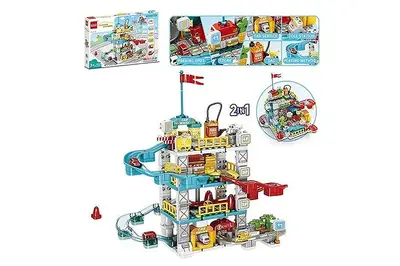 Конструктор 16003B "Паркінг" 212 дет. в коробці р.58x8x38 см YG Toys купити