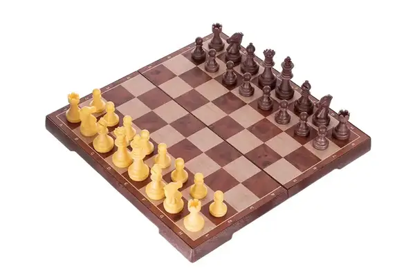 Шахи магнітні 2в1, в коробці QX2680 р.25*15*4см купити недорого в Україні, фото 2