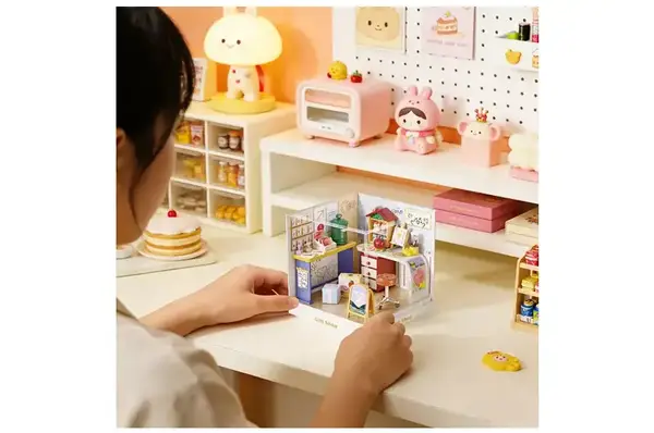 Конструктор-румбокс 8037 MINI HOUSE серії "Інтер'єр Міні" – КРАМНИЦЯ ПОДАРУНКІВ купити недорого в Україні, фото 3