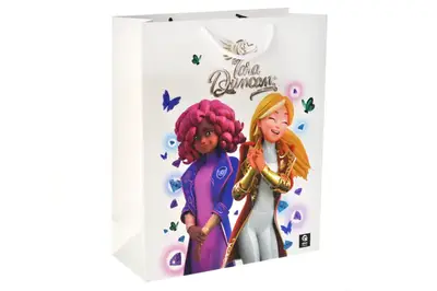 Пакет паперовий M QB004-107 "Тара Данкан" р.27x33x11 см qbee купити