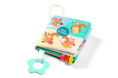 Розвиваюча книжка 1511 "Пори року" м'яка BabyOno купити