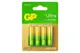 Батарейки GP 15AU LR06 Ultra Alkaline C4 4шт. купити недорого в Україні, фото 30329