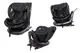 Автокрісло "Sirius" 2.0 CRL-8809 Midnight Black i-Size 40-150см ISOFIX, поворот, якір CARRELLO купити недорого в Україні, фото 69433