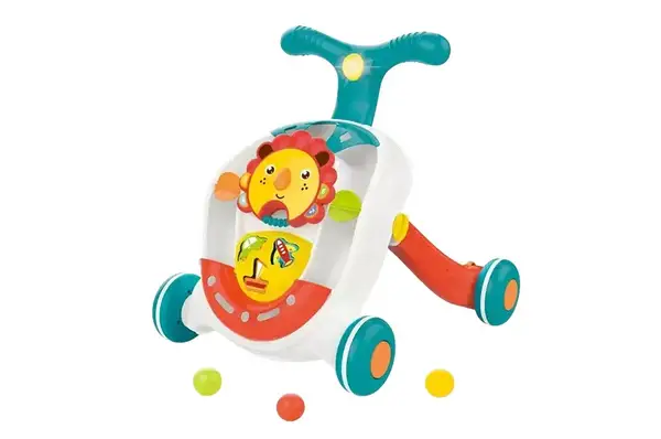 Каталка HE0830 багатофункціональна, музична, зі світлом, в коробці р.47x13,8x39 см YG Toys купити недорого в Україні, фото 3