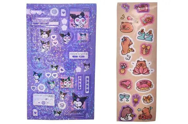 3D ручка на акумуляторі SK301-3Y "Куромі"/"Капібара" + наклейки, фігурки купити недорого в Україні, фото 5