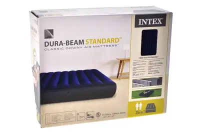 Матрац 64758 в коробці р.137x191x25 см INTEX купити