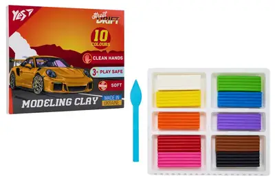 Пластилін 540666 10 кол., 200г "Drift King" Yes купити