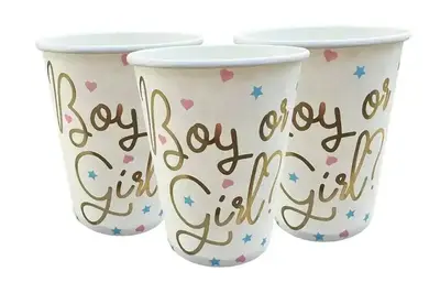 Паперові стаканчики "Boy or Girl" 10 шт/уп купити