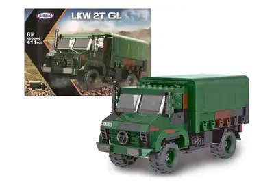 Конструктор "Військова вантажівка" 411дет XB-06044 (Р) р.45*7*33см купити