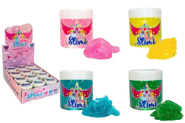 Слайм "Mi-mi Slimi з фольгою" 0,150кг в блоці 12шт 71817 STRATEG купити недорого в Україні, фото 2