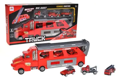 Автовоз з машинками LH518 в коробці р.41x7,5x21,5см YG TOYS купити