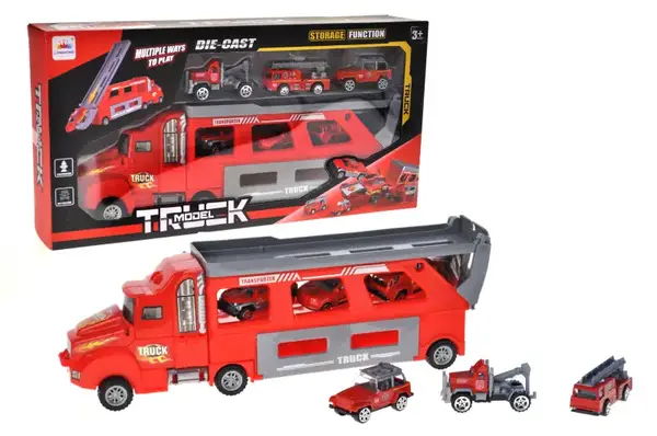 Автовоз з машинками LH518 в коробці р.41x7,5x21,5см YG TOYS купити