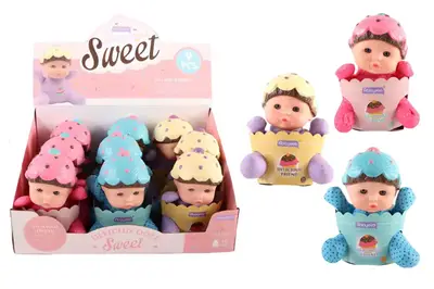 Пупс в дисплеї 9шт YL228B-2 р.33,5*14,5*24см купити