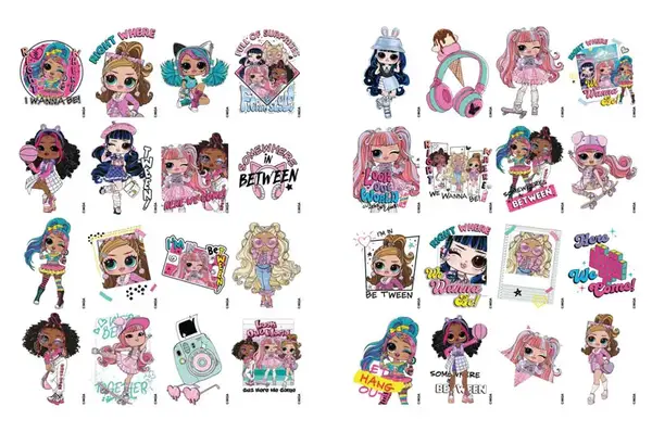 Розмальовка зі стікерами Tweens Emma Emo LCB8 IDEYKA купити недорого в Україні, фото 3