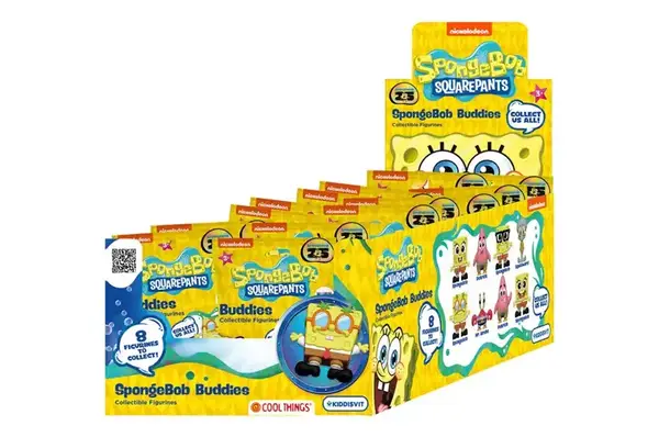Фігурка-сюрприз SP007 серії "Buddies 3D" - Губка Боб COOL THINGS купити недорого в Україні, фото 2