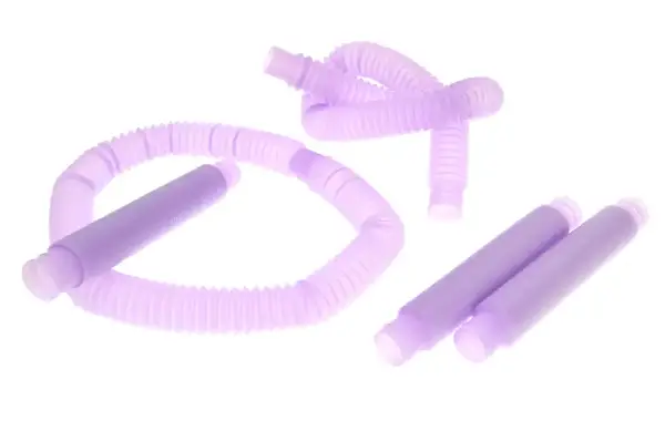 Іграшка антистрес "Pop tube Fluoric" світиться в кульку SG013 р.2,9см купити