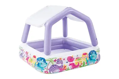 Басейн INTEX "Акваріум" з накриттям в коробці 57470 р.157*157*122см купити