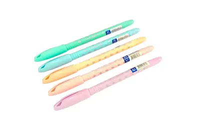 Ручка масляна 902ML "PASTEL" 0.7 мм, синя Malevaro купити