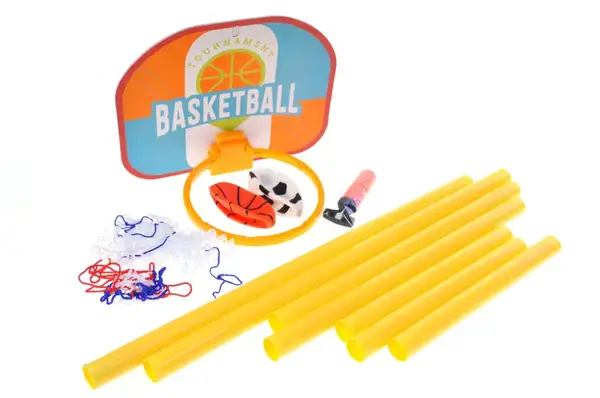 Футбольні ворота (69*35*49см) з баскетбольним кільцем в коробці MY1656-1 р.58*5,5*27см купити недорого в Україні, фото 4