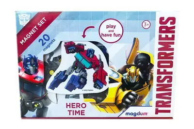 Набір магнітів "Трансформери: Час героїв" МЕ5031-41 купити