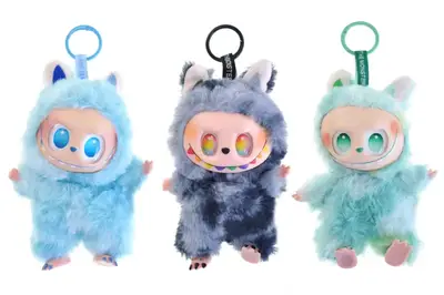 М'яка іграшка-брелок монстрик Лабубу в коробці, 3 сезон купити