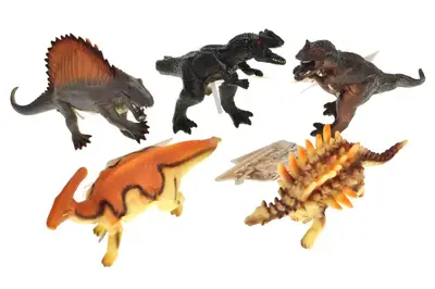 Динозавр вініловий озвучений 5видів HY550 купити