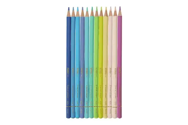 Олівці ZIBI кольорові PASTEL ZB-2470 12 кольорів купити недорого в Україні, фото 2