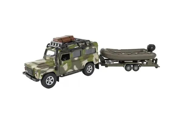 Ігровий набір – LAND ROVER DEFENDER MІЛІТАРІ (з човном) 520191.270 TechnoDrive купити недорого в Україні, фото 5