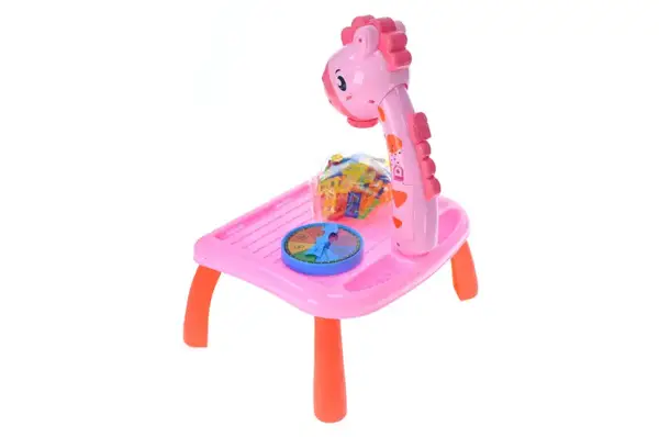 Дитячий стіл для малювання "Жираф" з проектором та мозаїкою в коробці 2200-2 р.28*11,5*23,5см купити недорого в Україні, фото 6