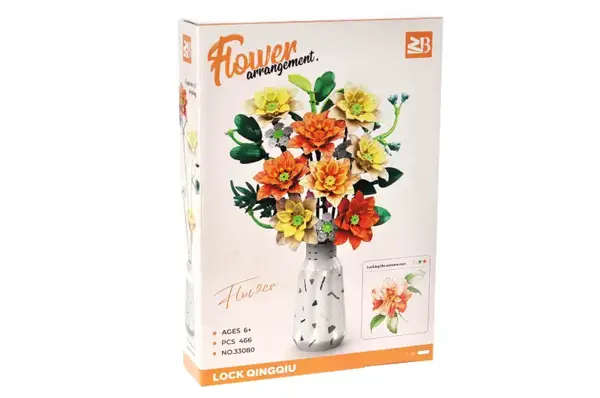 Конструктор 33080 "Квіти" 466 дет. в коробці р.37x7x26 см YG Toys купити