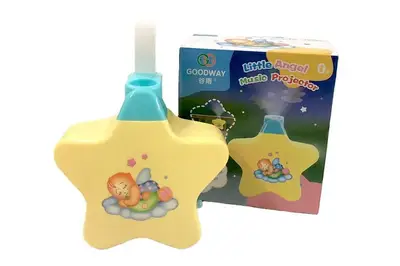Нічник-проектор музичний, на батарейках, світло, 8661, короб. 16*14*9см купити