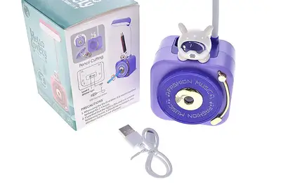 Лампа-нічник LED, 3 рівні світла, з чинкою та USB-кабелем 21738 купити