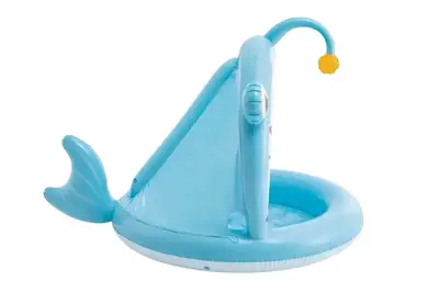 Басейн INTEX "Риба Вудильник" з накриттям і надувним дном, в коробці 58419 р.127*102*86см купити