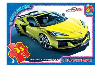 Пазли 35 елементів ТМ "G-Toys" із серії "Dream Garage" (Гараж Мрії) FW773 купити