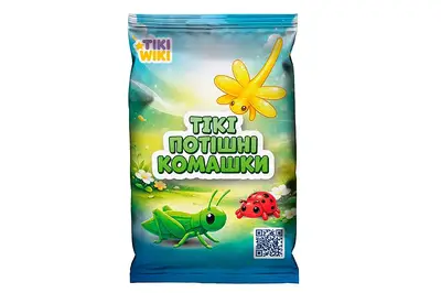 Стретч-іграшка у вигляді тварини SQ143 TIKI WIKI – ТІКІ ПОТІШНІ КОМАШКИ (у диспл.) TIKI WIKI купити